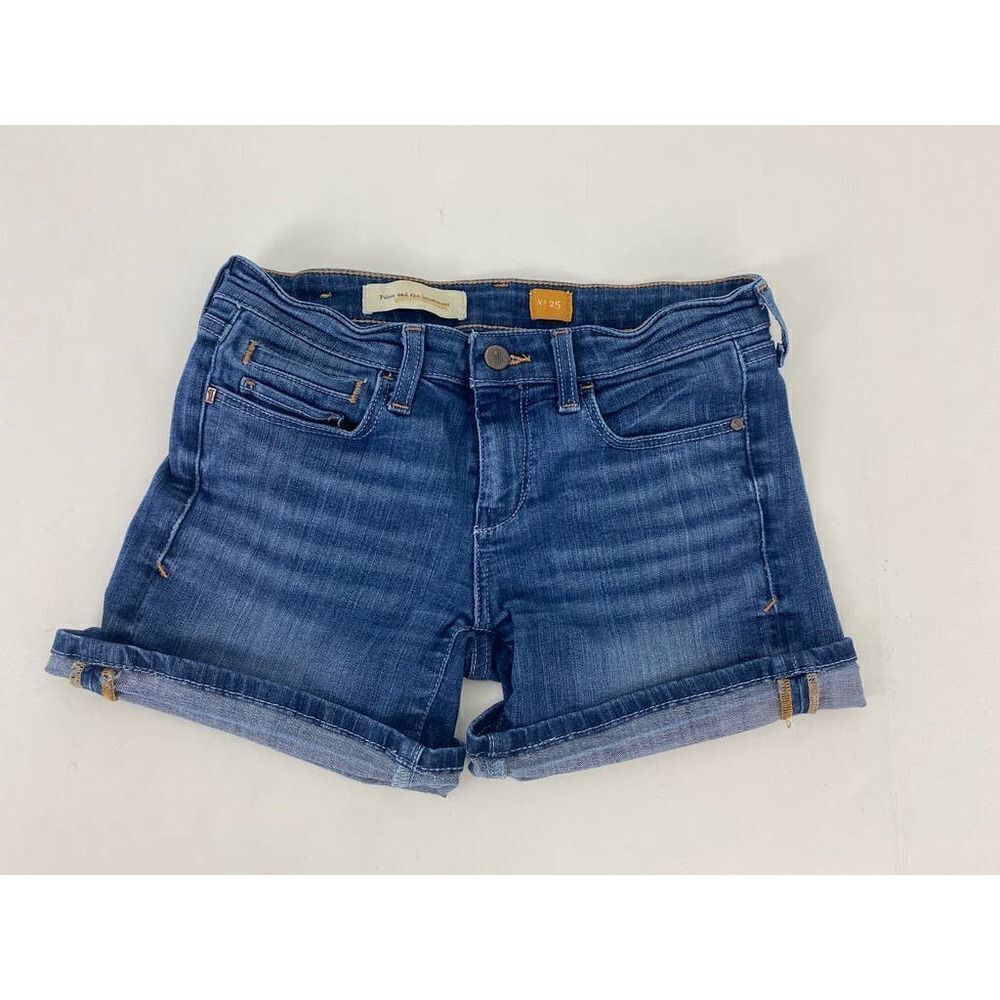 Anthropologie Pilcro and the Letterpress No. 25 Jean Shorts Stet Mid – Size 25